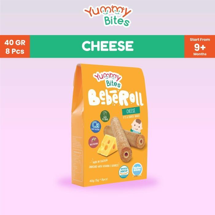Gambar New Yummy Bites Beberoll 40 Gr Snack Baby/ Cemilan Bayi Best Seller - Cheese dari Baby Stev undefined Tokopedia