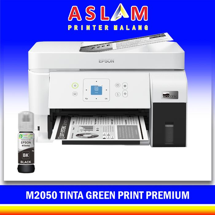 Gambar Printer Epson EcoTank Monochrome Print Scan Copy ADF M2050 Ink Tank pengganti M200 - TINTA GPPREMIUM dari Aslam Printer undefined Tokopedia