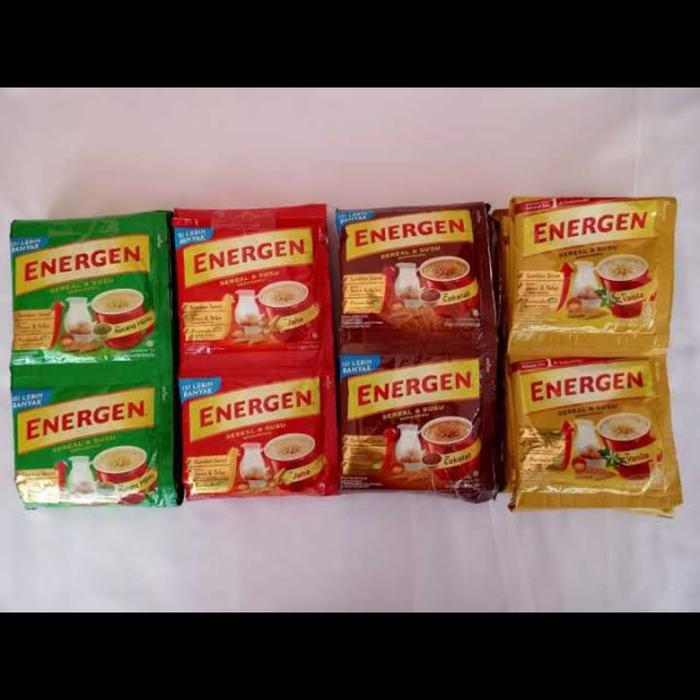 Gambar Energen minuman sereal per pcs - kacang ijo dari lumocilsnow OR ROSE undefined Tokopedia