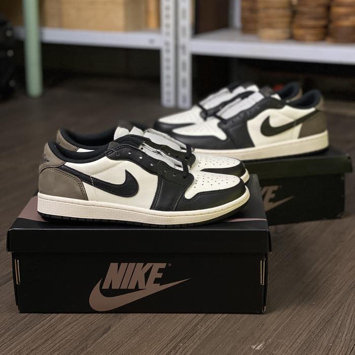 Jual Air Jordan Low Retro Mocha Brown Black Original Kab