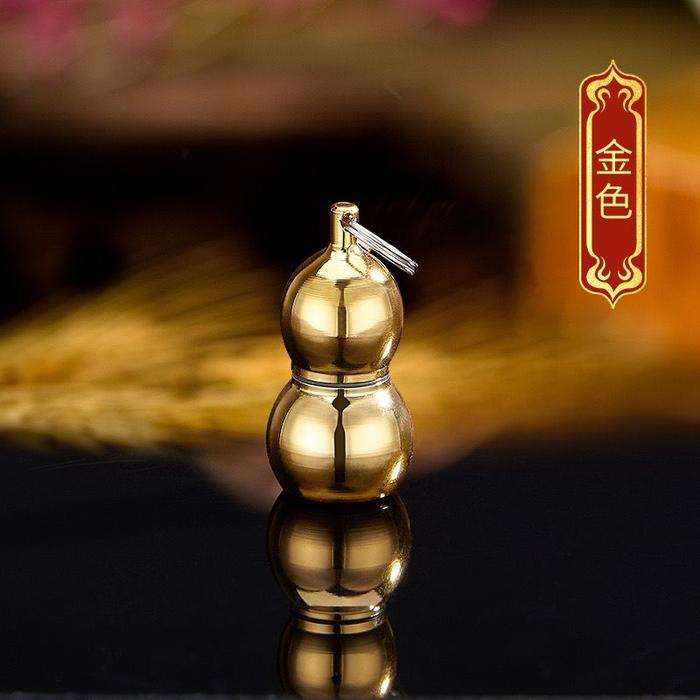 Gambar Korek Api Minyak Gesek Retro Gantungan Kunci Botol Labu Mini YL-938 Mancis Korek Api Unik - Gold dari KAROSENE28 undefined Tokopedia