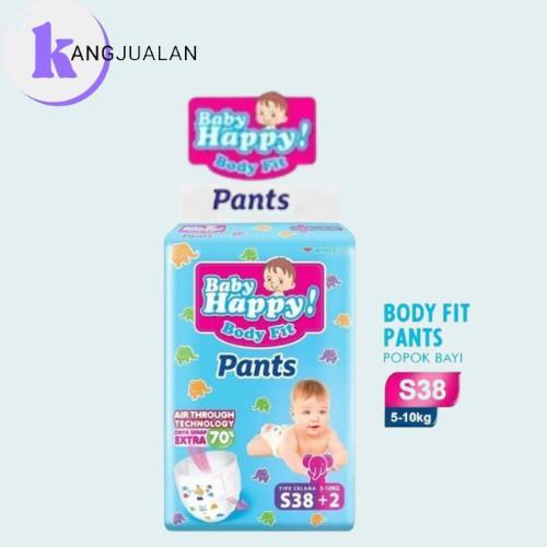 Gambar Ready Stok Baby Happy Pants Popok Bayi Popok Baby Happy Body Fit Pants S 38+2 / M 32 / L 28 / Xl 26 / Xxl 24 Popok Sekali Pakai Ori - S dari Baby Stev undefined Tokopedia