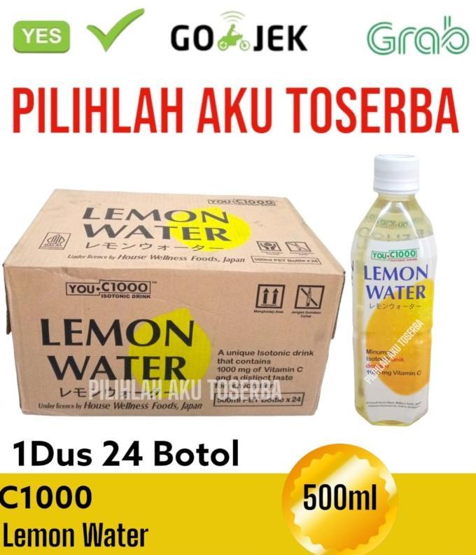 Gambar Exp Lama You C 1000 / YOU C1000 LEMON WATER 500 ml - ( 1 DUS isi 24 botol ) dari tsrba-2 undefined Tokopedia