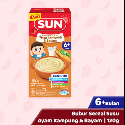 Gambar SUN BUBUR SEREAL SUSU 120gr - Kacang Hijau dari LoveLive Shop undefined 3 Tokopedia