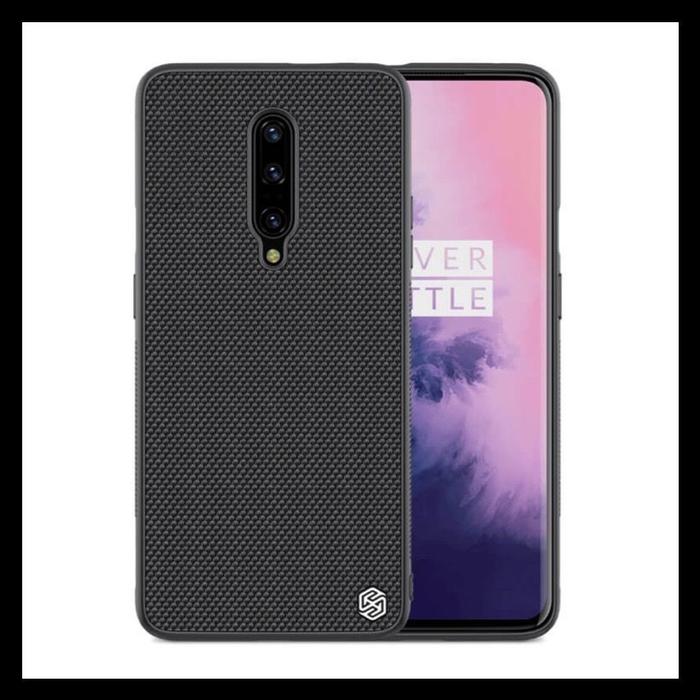Gambar OnePlus One Plus 7 Pro Case Nillkin Textured Nylon Original HardCasing Cover Casing - HITAM., ONEPLUS 7 PRO. dari Markas acc 88 undefined Tokopedia