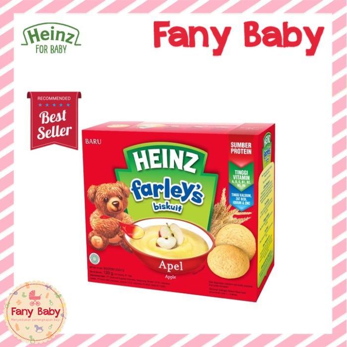 Gambar Ready Stok Heinz Farley'S Biskuit Bayi 6 - 24 Bulan Original - Apel dari Baby Stev undefined Tokopedia