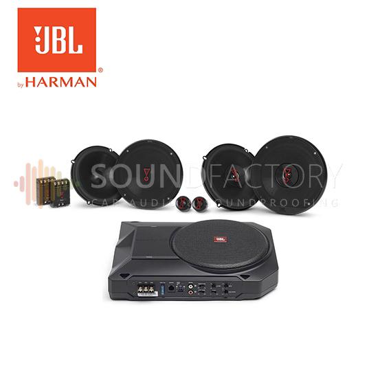 Gambar Paket Audio Mobil JBL Full Speaker Depan Tengah & Subwoofer dari Sound Factory undefined Tokopedia
