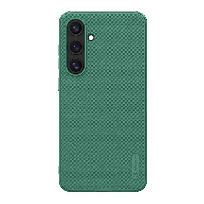 Gambar Case Samsung Galaxy S24 FE Fan Edition Nillkin Frosted Pro Magnetic MagSafe Hybrid Matte Casing - Green dari Unocron Store undefined Tokopedia