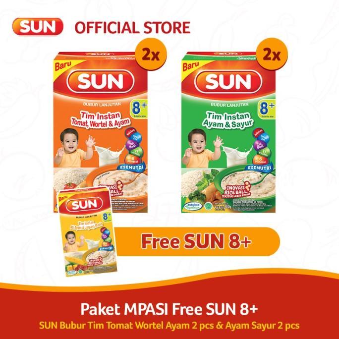 Gambar Paket Mpasi (2Pcs Tim Tomat Wortel+2Pcs Tim Ayam Sayur) - Free Sun 8+ dari CV AL MALIK undefined Tokopedia