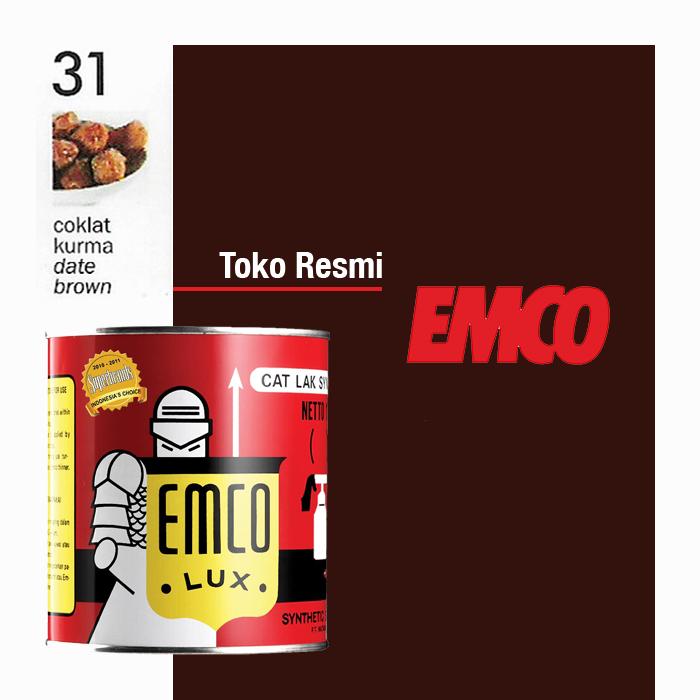Gambar Emco Lux Cat Kayu & Besi 1kg Warna Coklat Brown Cokelat Beige Khaki - Standar 31 dari Toko Cat dan Bangunan SKAY undefined Tokopedia