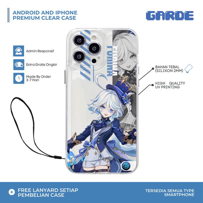 Gambar GENSHIN IMPACT CHARACTER FURINA FOCALORS CHIBI PREMIUM CLEAR CASE HIGH QUALITY CASING HP SAMSUNG XIAOMI POCO XR SE 11 12 13 14 15 PRO MAX PLUS SALE BY GARDE - Furina - 4, Xiaomi/Redmi dari Garde Casestore undefined Tokopedia