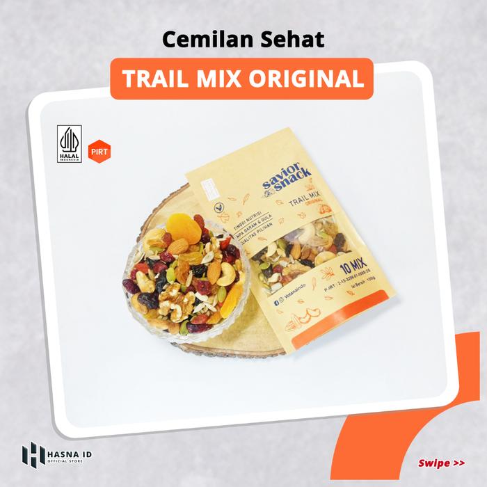Gambar Savior Snack Trail Mix - Cemilan Sehat Untuk Ibu Hamil & Ibu Menyusui - Original dari Stay Snackin undefined Tokopedia