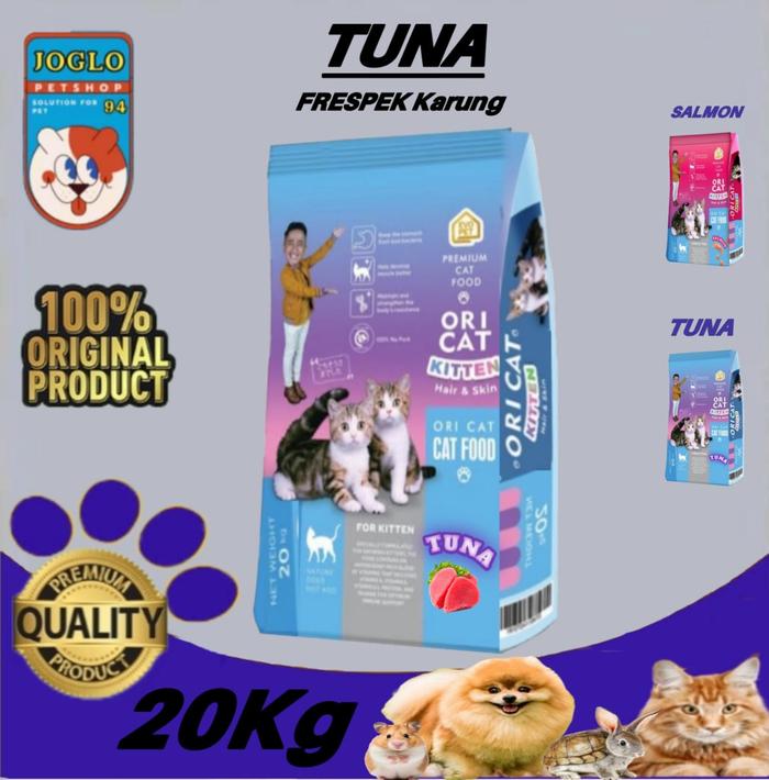 Gambar Ori Cat Kitten 20 Kg - Makanan Kucing Hair & Skin - SALMON dari Petshop Joglo undefined 3 Tokopedia