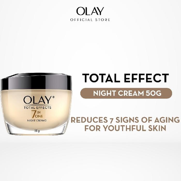 Gambar olay total effect 7 in 1 day cream 50 g - night cream dari Affanshopss undefined Tokopedia