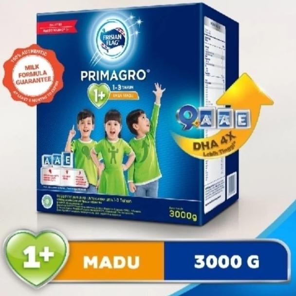 Gambar Frisian Flag Primagro 1+ 2000gr Rasa Madu/Vanila - Madu 3kg dari Little Rabbit Baby Kids &amp; Mom undefined Tokopedia