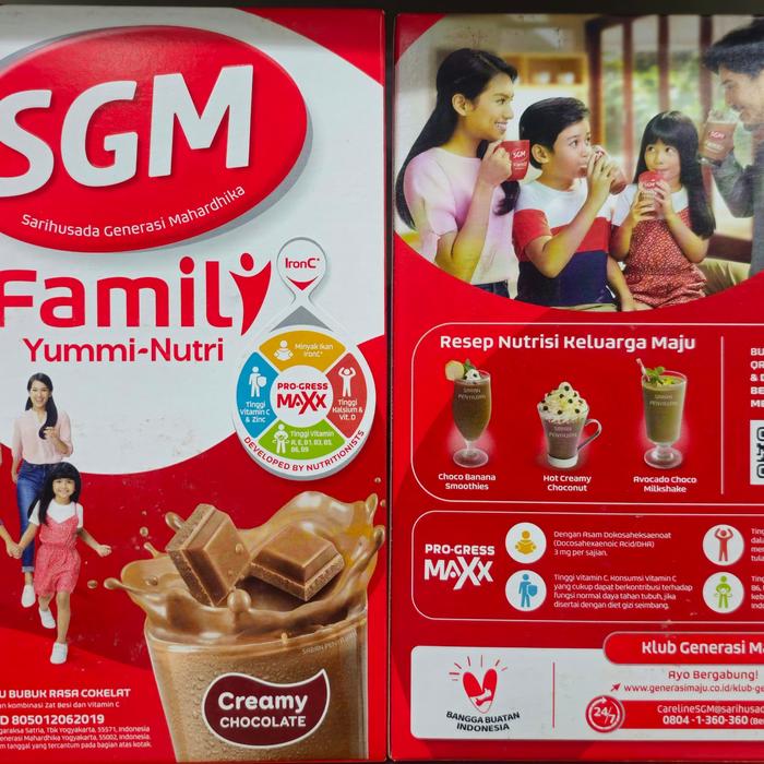 Gambar Sgm family coklat dan vanila 330gr - coklat dari Han&amp;Niif241097 undefined Tokopedia