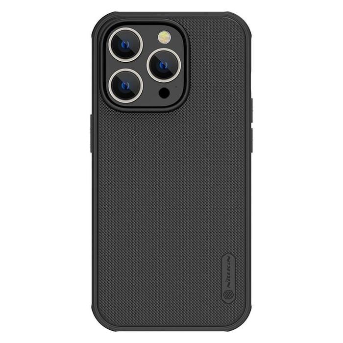 Gambar Apple Iphone 13 / 13 Plus / 13 Pro / 13 Pro Max - Nillkin Super Frosted Shield Pro Case - BLACK, IP 13 dari GoldenStar Acc undefined Tokopedia