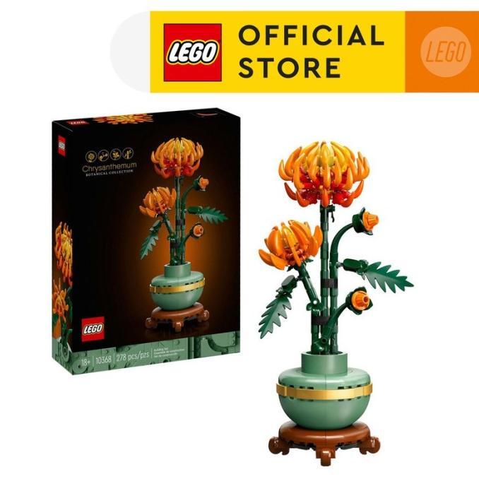 Gambar LEGO Botanicals 10368 Chrysanthemum (278 Pieces) Mainan Susunan Balok (18 Tahun+) dari anjungsho undefined Tokopedia
