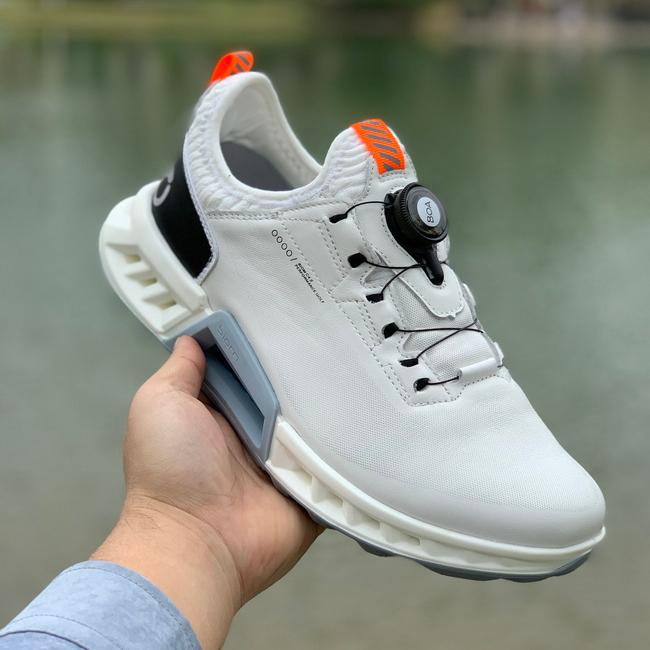 Gambar Ecco Olahraga Sepatu Golf Pria Outdoor Sports Casual Shoes Sneaker A13 - Putih, 39 dari YEZY STORE undefined Tokopedia