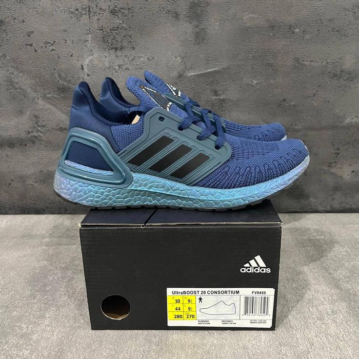 Adidas Ultraboost 20 X Iss Navy Original 39 di Shoes Jkt 17 Tokopedia