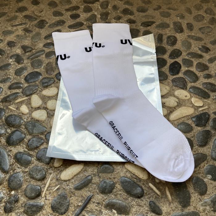 Gambar UVU Performance Running Sock - Putih, 39-42 dari seizeyoursize undefined Tokopedia