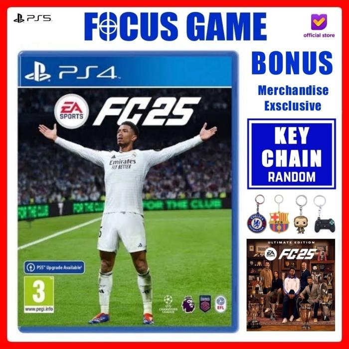Gambar FC25 Ps5 2025 PS 5 CD Game Fifa25 Fifa 2025 Gaming Gamers Gamez - PS 4 Reg 2 dari focusgame undefined Tokopedia