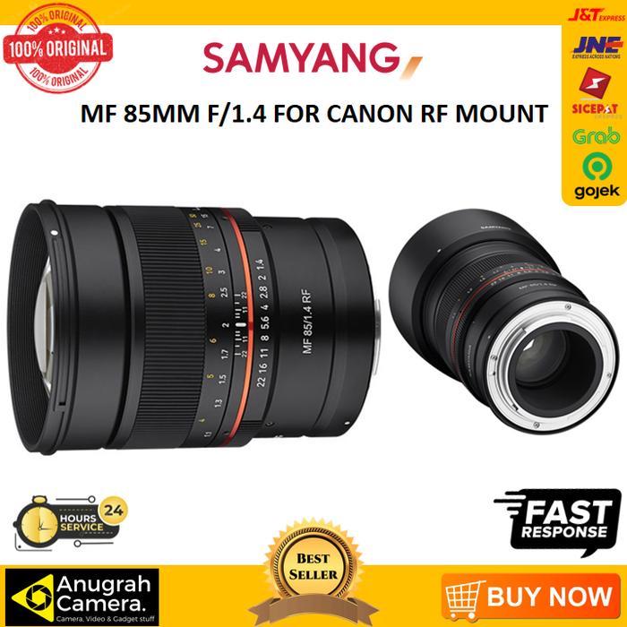 Jual Samyang MF 85mm Manual Lens for Canon RF Kota Bandung
