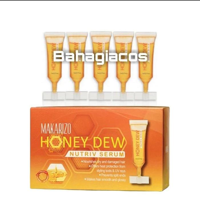 Gambar Makarizo Honey dew Nutrive Serum 25x5ml [1BOX] dari Arkan Hair Oil undefined Tokopedia
