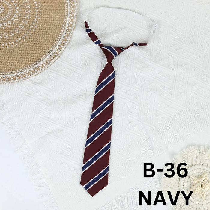 Gambar TANOSHII - DASI INSTANT DASI COSPLAY dasi siap pakai dasi sekolah - B-36 dari Toko 1973 undefined Tokopedia