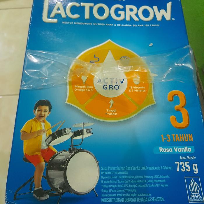 Gambar lactogen tahap 3 susu pertumbuhan balita 1 sampai 3 th dari lifego undefined Tokopedia