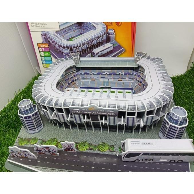 Gambar Replika 3D Puzzle REAL MADRID STADIUM STADION dari sukaesih shop3829 undefined Tokopedia