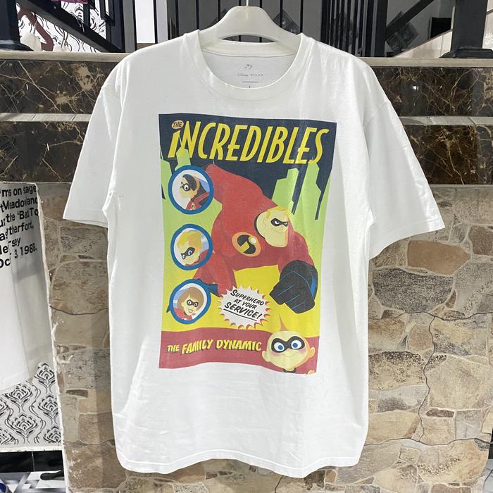 Gambar Kaos film disney pixar the incredibles authentic dari Reyvo Thrift undefined Tokopedia