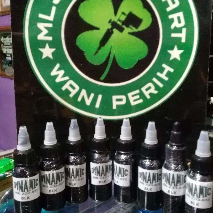 Gambar DYNAMIC BLACK 1oz ORIGINAL. tinta tattoo, tato ink. tinta tato - stgh oz / 15ml dari NisaAzahrashop undefined Tokopedia