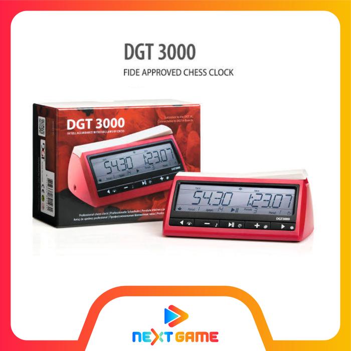 Gambar Jam Catur DGT 3000 - Chess Clock DGT 3000 Limited Edition - Red dari Next Game_NEW undefined Tokopedia