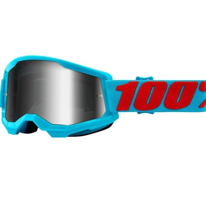 Gambar GOGGLE_100% STRATA 2 SUMMIT 50421-252-08 | KACA MATA GOGGLE 100% dari Lucky Bikers undefined Tokopedia