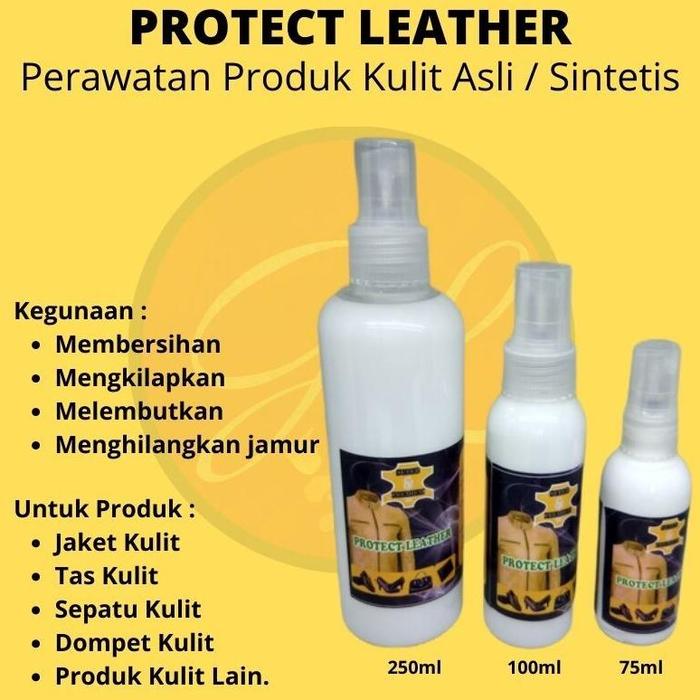 Gambar Bom Cairan Pembersih Penghilang Jamur Jaket Kulit Tas Kulit Sepatu Kulit / Spray Leather Cleaner / Cairan Pengkilap Kulit - 250ml dari Chairunisae Pusat undefined Tokopedia