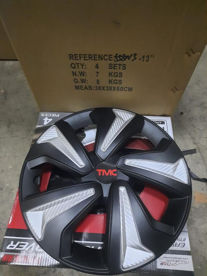 Gambar DOP RODA RING 13 INCH COVER VELG MOBIL R13 WHEELDOP RODA UNIVERSAL WILLDOP - 558N3 dari Sentra Otomart undefined Tokopedia