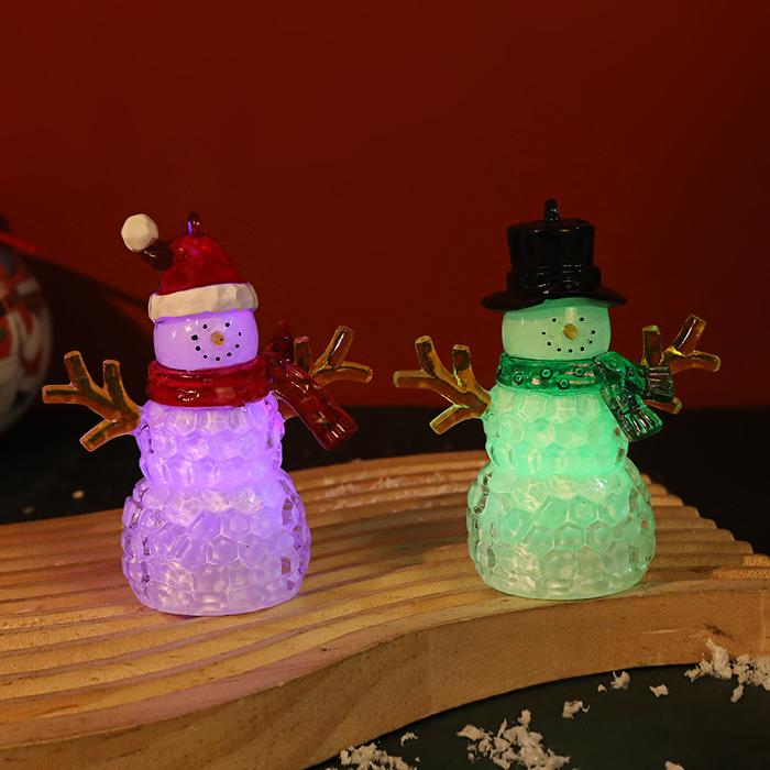Gambar Lampu Kristal Snowman Souvenir Lampu Pajangan Pohon Natal Hiasan Ornamen Merry Christmas Orang Salju Murah Grosir - LM221 RANDOM dari MadisonShop undefined Tokopedia