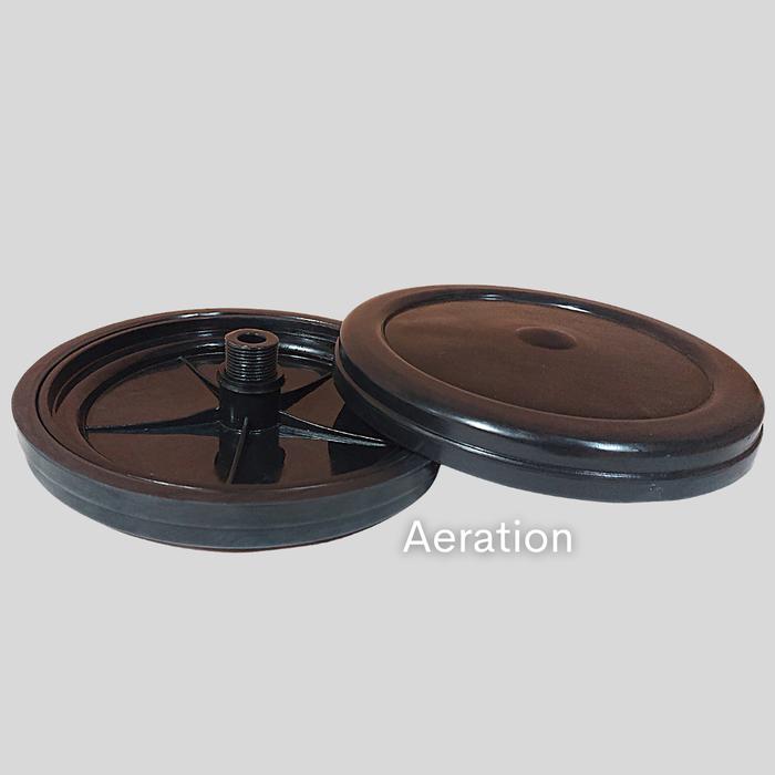 Gambar aerator kolam fine bubble diffuser untuk aerasi Tambak/Kolam bioflok - 6 inch dari AERATION undefined Tokopedia