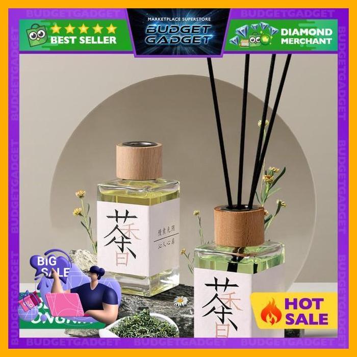 Gambar PROMO KOZI Pengharum Ruangan Aromaterapi Reed Diffuser Rattan 100ml TERBARU - Full Longguiyu dari Dewaku shop undefined Tokopedia