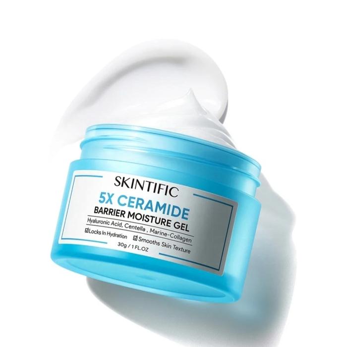 Gambar SKINTIFIC 5X Ceramide Barrier Repair Moisturize Gel Pelembap Wajah 30 Gram - 30gram dari chin&#39;s skincare undefined Tokopedia