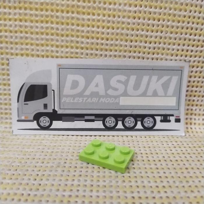 Gambar Lego Part 3021 Plate 2 x 3 ; Brick Part P2048d - Lime D2 dari Dasuki Putra undefined Tokopedia