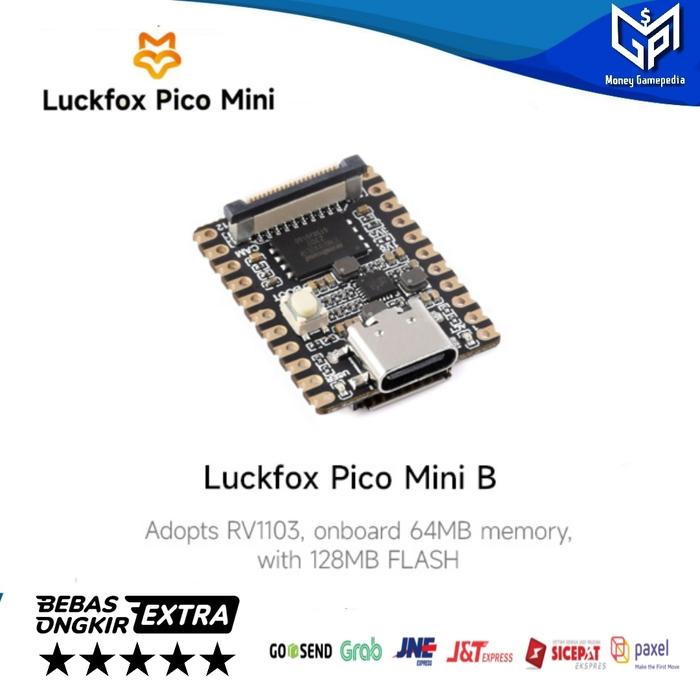 Gambar LuckFox Pico Mini Linux RV1103 Rockchip Mini - TIPE B dari Money Gamepedia undefined Tokopedia
