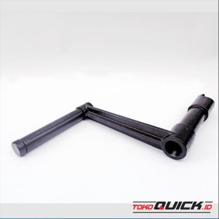 Gambar Engkol Starter Slenger Traktor Quick Truck Roda 4 QT-16 dan Hand Harvester H-110 - Starting Handle All Type - H-110 dari Aseli Gunungkidul Teknik undefined Tokopedia