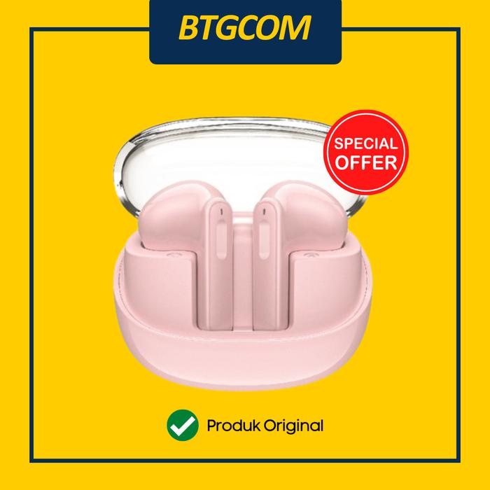 Gambar TWS OLIKE T103 BLUETOOTH 5.3 HD SOUND QUALITY - Merah Muda dari btgcom undefined Tokopedia