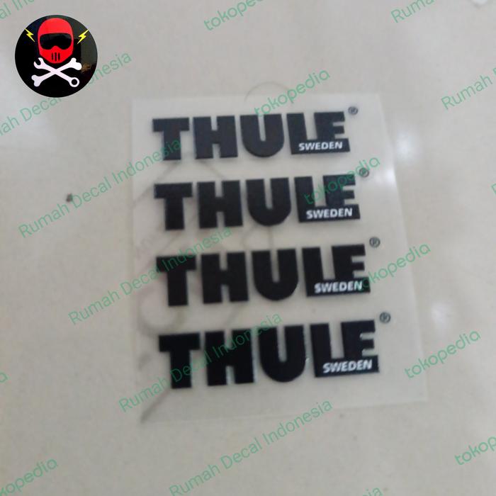 Gambar Stiker Decal ThuLe kecil - Hitam dari Rumah Decal Indonesia undefined Tokopedia