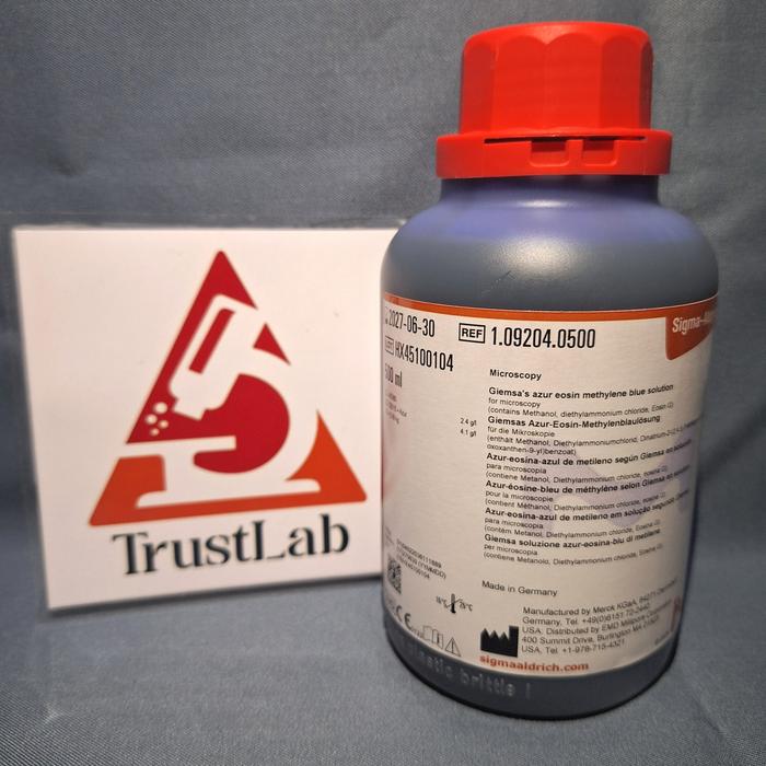 Jual GIEMSA MERCK 500ml 1.09204.0500 | Giemsa Merck 1.09204.0500 ...
