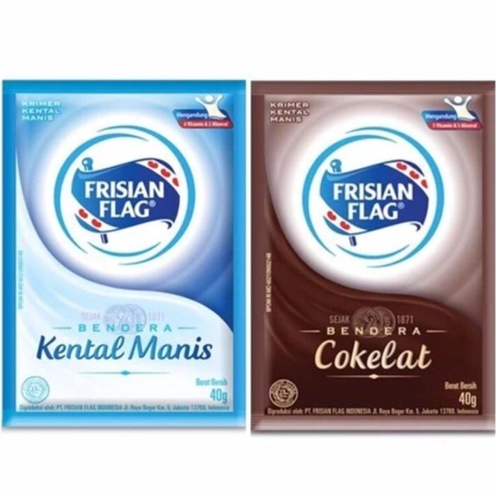 Gambar FRISIAN FLAG Kental Manis SACHET FULL CREAM Dan COKELAT - FULL CREAM, 1 RENCENG ISI 6 dari GUDANG HERBAL ONLINE undefined Tokopedia