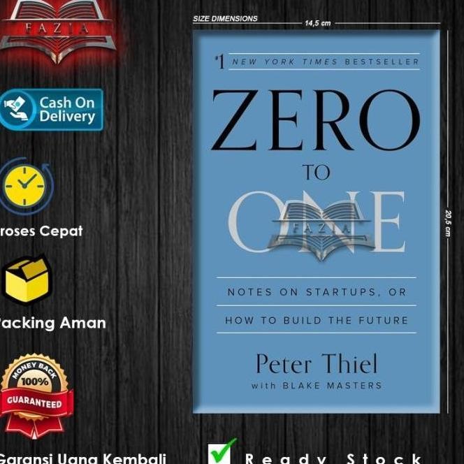 Jual Zero to One by Peter Thiel (Indonesia/English) - Indonesia ...