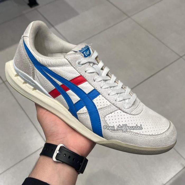 Gambar Onitsuka Tiger Ultimate 81 EX Original - White / Blue, + di catatan dari new stuff branded undefined Tokopedia